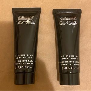 Davidoff Cool Water Men Body Lotion Bundle of 2